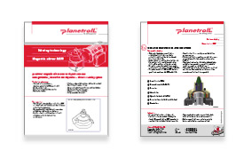 planetroll - Anlagebau, Antriebstechnik und Rührtechnik